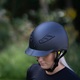 BACK ON TRACK LYNX II RIDING HELMET, SMOOTH BLACK